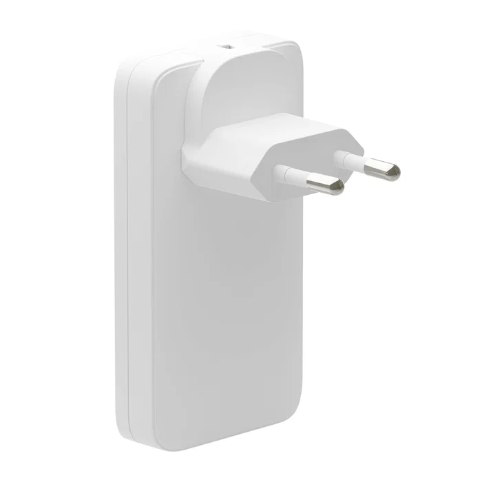 Dbramante1928 CHSLEUWH7200 Cargador de Pared Universal AC Blanco 65W, 1 Puertos USB-A y 1 Puerto USB-C