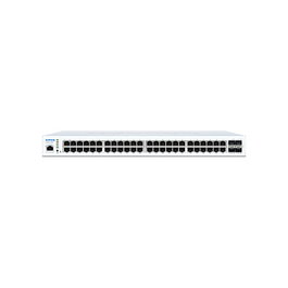 Sophos CS110-48P Switch Gestionado de 48 Puertos Gigabit Ethernet con PoE, 410W, 4 SFP+, Montaje Rack 1U - Con Cable de Poder UE