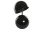 DKD Home Decor Lámpara de Sobremesa Acero Patinado Negro