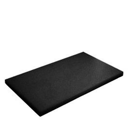 Durplastics Tabla de Corte Negra Fibra, 50x30 cm, 2 cm de Grosor