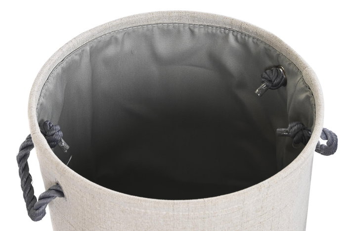 DKD Home Decor Set de 5 Cestos para la Ropa en Poliéster DKD Home Decor Set de 5 Cestos para la Ropa en Poliéster