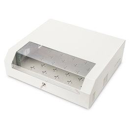 Digitus Armario mural SOHO Slim 5U Gris claro