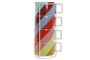 DKD Home Decor Set de Café BOLD 2023 Multicolor de 4 Piezas