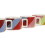 DKD Home Decor Set de Café BOLD 2023 Multicolor de 4 Piezas
