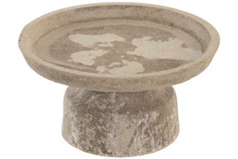 DKD Home Decor Centro de Mesa MDF Simil Piedra Marrón