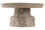 DKD Home Decor Centro de Mesa MDF Simil Piedra Marrón