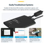 StarTech Adaptador Crash Cart USB con Transferencia de Ficheros y Captura de Vídeo Full HD Negro