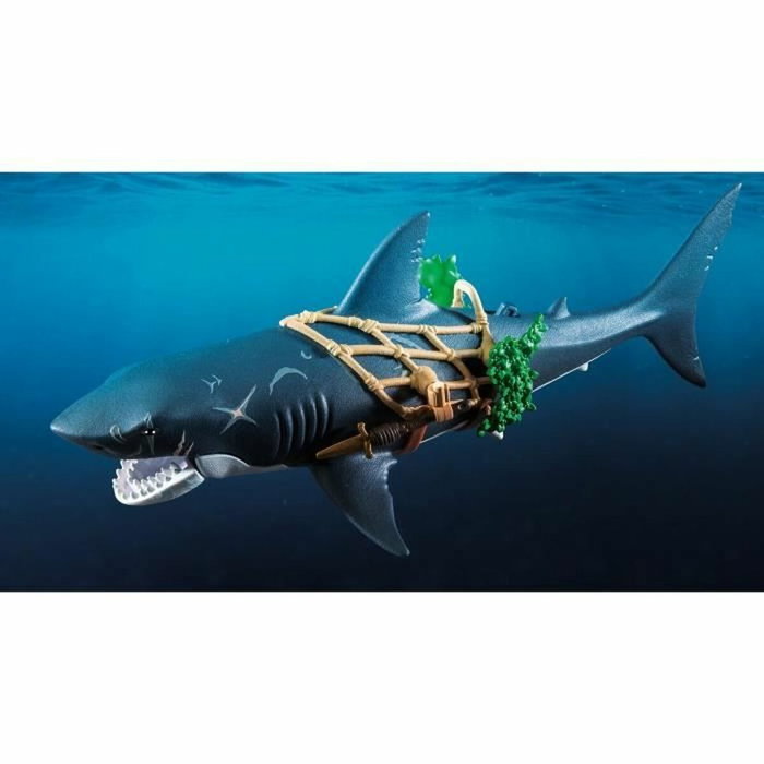 PLAYMOBIL Tiburón Gigante con Pirata 71793 PLAYMOBIL Tiburón Gigante con Pirata 71793