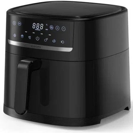 Xiaomi Air Fryer BHR6942EU - Freidora de Aire Inteligente 6L 1500W, Sin Aceite, 360°, 6 Modos Preestablecidos, 40-200°C, Negro