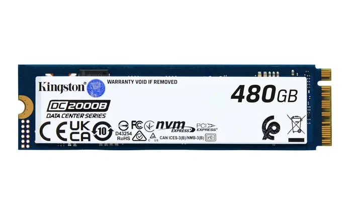 Kingston DC2000B 480 GB SSD M.2 NVMe PCIe 4.0 Kingston DC2000B 480 GB SSD M.2 NVMe PCIe 4.0