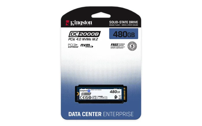 Kingston DC2000B 480 GB SSD M.2 NVMe PCIe 4.0 Kingston DC2000B 480 GB SSD M.2 NVMe PCIe 4.0