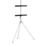 One For All WM7462 Soporte de TV Trípode de Metal Titanium White