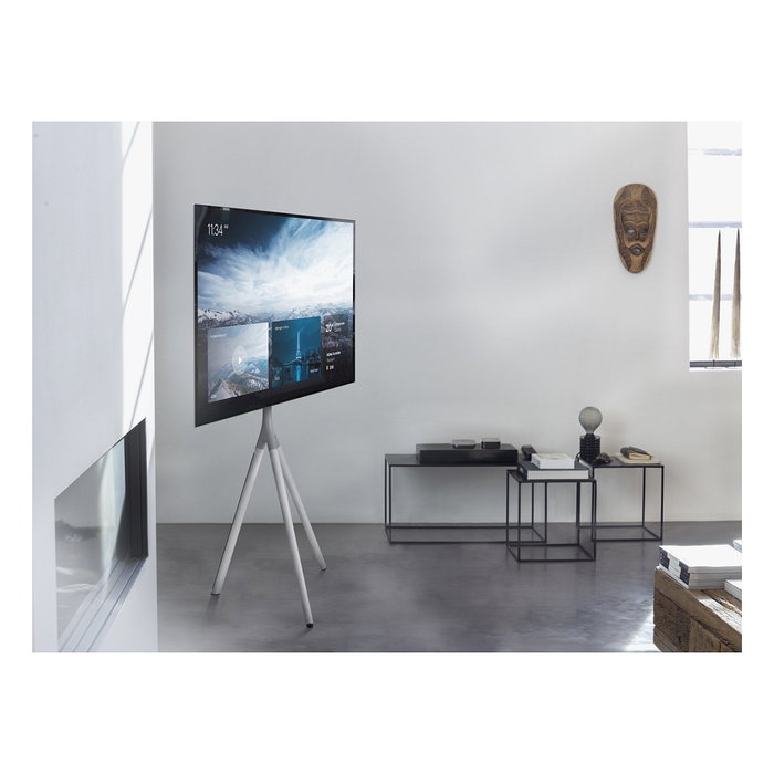 One For All WM7462 Soporte de TV Trípode Blanco/Gris