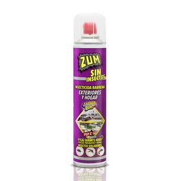 Zum Insecticida Barrera para Hogar y Exterior contra Moscas, Mosquitos e Insectos Voladores 400 ml