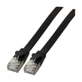 EFB Elektronik Cable de red Cat6a U/FTP 0,25 m Negro