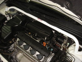 Ultra Racing Barra de Refuerzo de Chasis Trasera Superior para HONDA CIVIC 01-05 3D (+TYPE-R)