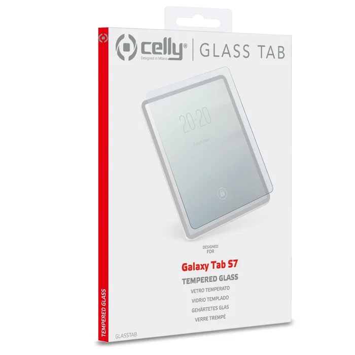 Celly GLASSTAB Protector de pantalla para Samsung Galaxy Tab S7, 11 pulgadas Celly GLASSTAB Protector de pantalla para Samsung Galaxy Tab S7, 11 pulgadas