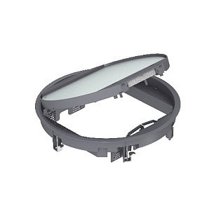 OBO Bettermann GESR9-2U12T 9011 Gerteeinsatz para Unimontage OBO Bettermann GESR9-2U12T 9011 Gerteeinsatz para Unimontage