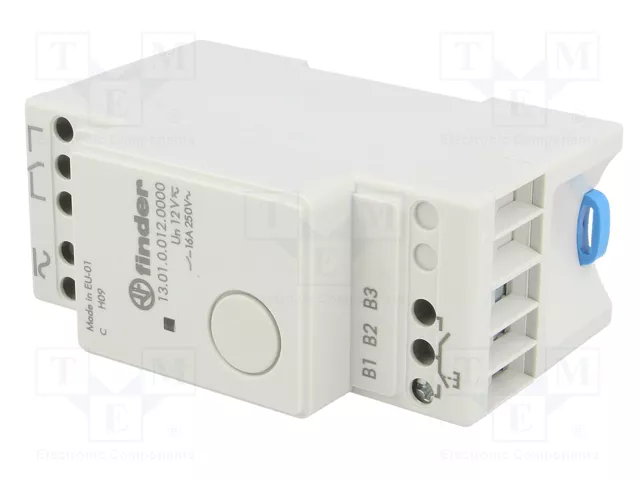 FINDER Relé de instalación SPDT 12V AC/DC FINDER Relé de instalación SPDT 12V AC/DC