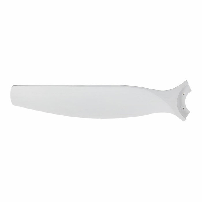 Edm Ventilador de techo Kara ø132cm Blanco/Negro con luz LED 3CCT