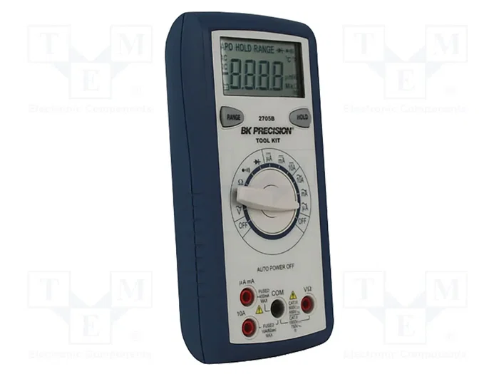 B&K PRECISION BK2705B Multímetro Digital con LCD B&K PRECISION BK2705B Multímetro Digital con LCD