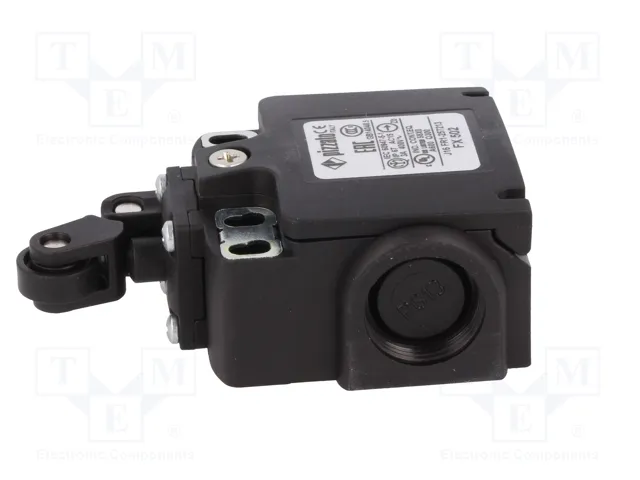 PIZZATO ELETTRICA Interruptor de fin de carrera FX 502 con roldana de plástico Ø14mm