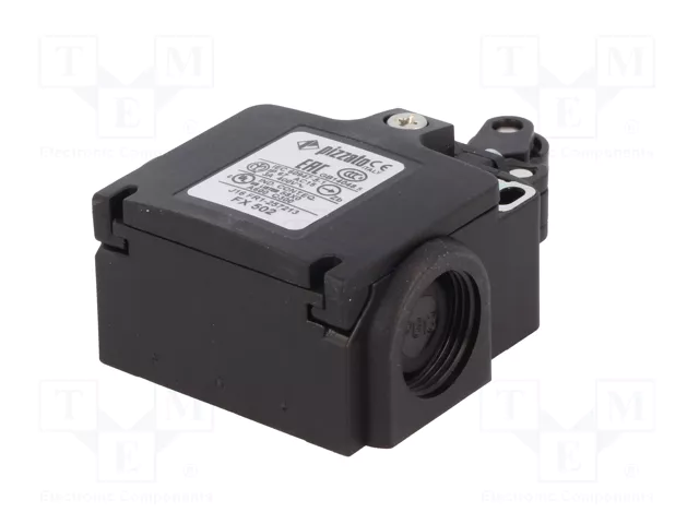 PIZZATO ELETTRICA Interruptor de fin de carrera FX 502 con roldana de plástico Ø14mm