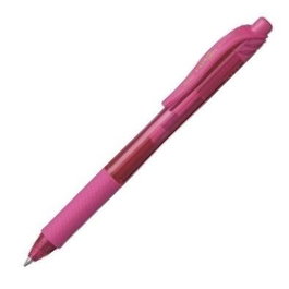 Pentel Energel X 107 Bolígrafo Rosa 0,7mm (Caja de 12)
