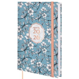 Finocam Agenda Dynamic Berlín Y10-140x204 mm 1Dp Tapa Dura Cotton 2026 Agenda Profesional Con Goma Elástica Y Cinta Punto