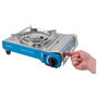 CAMPINGAZ Camp Bistro DLX Stopgaz Parrilla Portátil 1 Zona Butano 2200W 1,9 kg Azul y Plata