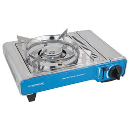 CAMPINGAZ Camp Bistro DLX Stopgaz Parrilla Portátil 1 Zona Butano 2200W 1,9 kg Azul y Plata