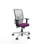 PIQUERAS Y CRESPO Silla de oficina Motilla con mecanismo Sincro, Morado y Blanco