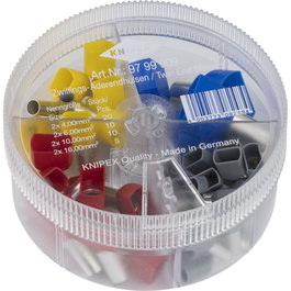 Knipex Surtido de terminales dobles para cables