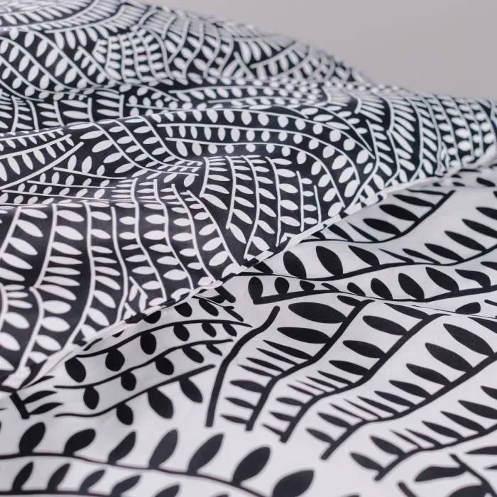 Today TOD3574641203115 Juego de Cama Doble 240x200 cm 100% Algodón Blanco y Negro Today TOD3574641203115 Juego de Cama Doble 240x200 cm 100% Algodón Blanco y Negro