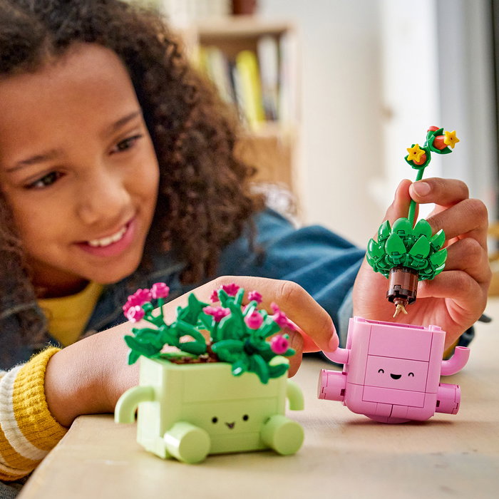 LEGO Plantas Bailarinas 11506, Set Botanicals para Construir Decoración de Plantas en Maceta con Movimiento, para Niños y Adultos