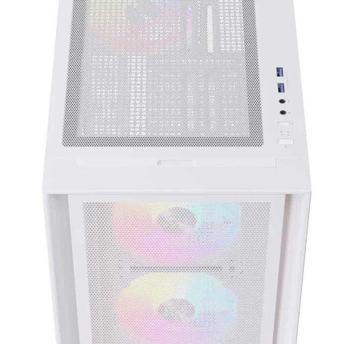 Einarex P600 RGB Blanca con 4 ventiladores Einarex P600 RGB Blanca con 4 ventiladores