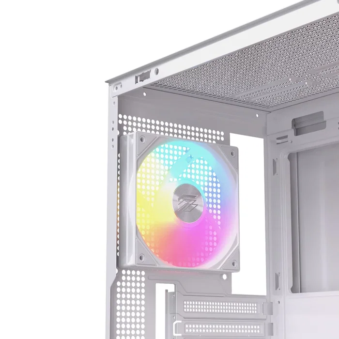 Einarex P600 RGB Blanca con 4 ventiladores Einarex P600 RGB Blanca con 4 ventiladores