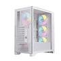 Einarex P600 RGB Blanca con 4 ventiladores