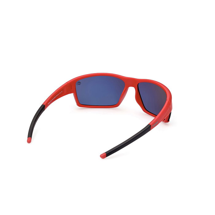 Timberland Gafas de Sol TB9308 67D 130 mm Hombre Rectangulares Polarizadas Rojo