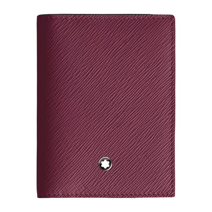 Montblanc MB199377 Tarjetero de Piel Burdeos Montblanc MB199377 Tarjetero de Piel Burdeos