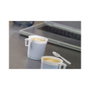 STARPAK Tazas de café desechables de 8 cm, 0,25 l, blanco