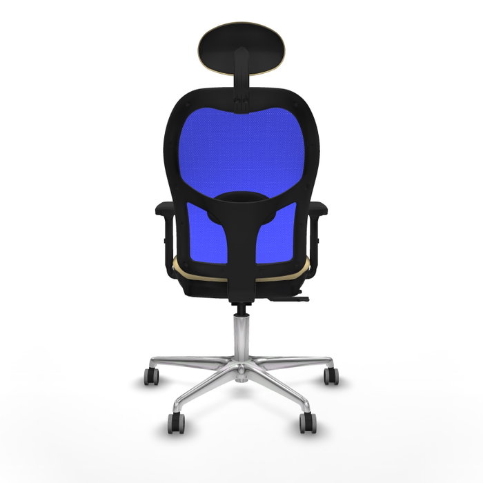 PIQUERAS Y CRESPO Silla de oficina Jorquera Crema y Azul PIQUERAS Y CRESPO Silla de oficina Jorquera Crema y Azul
