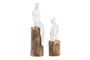 DKD Home Decor Figura Mango y Resina Mujer Surtido de 2