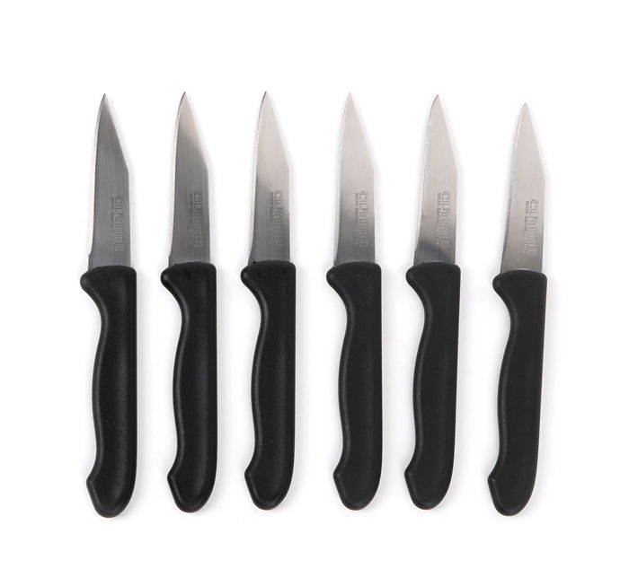 Cuyfor Set de 6 Cuchillos con Pelador de 7.5 cm para Cocina Profesional y Hogar - Incluye Medidas: 27.4 x 10.4 x 1.3 cm (24 Unidades) Cuyfor Set de 6 Cuchillos con Pelador de 7.5 cm para Cocina Profesional y Hogar - Incluye Medidas: 27.4 x 10.4 x 1.3 cm (24 Unidades)