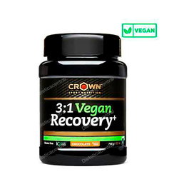 CROWN SPORT NUTRITION 3:1 Vegan Recovery+ Choc 750 G (15 Porciones)