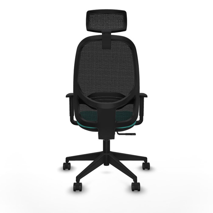 PIQUERAS Y CRESPO Silla de oficina Cilanco con mecanismo Sincro, Turquesa y Negro PIQUERAS Y CRESPO Silla de oficina Cilanco con mecanismo Sincro, Turquesa y Negro