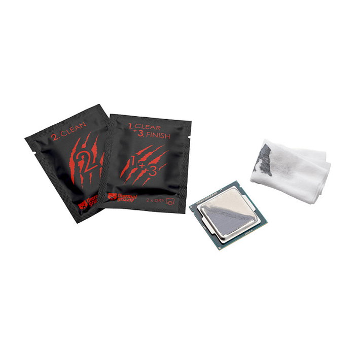 Thermal Grizzly K Cleaning Wipes 10 unidades (húmedas y secas)