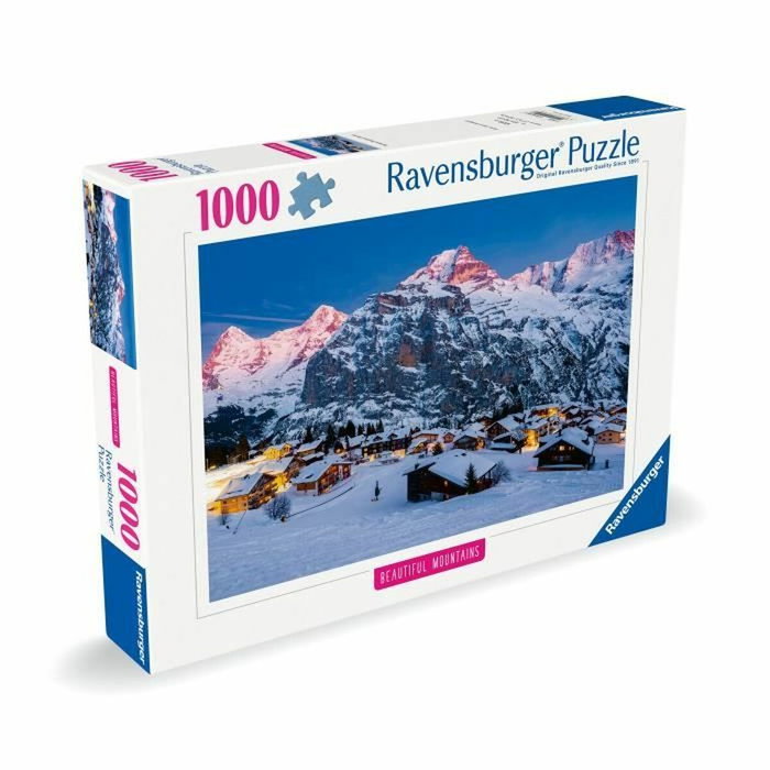 Ravensburger Puzzle Oberland Bernés Mürren 1000 Piezas Ravensburger Puzzle Oberland Bernés Mürren 1000 Piezas
