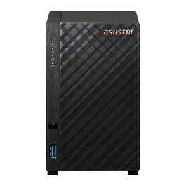 Asustor NAS AS1102TL 2-Bay, Procesador RTD1619B 1.7GHz 4-Core, 1GB DDR4, Mini Tower, Negro