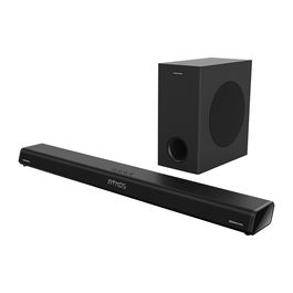 Grundig DSB 2100 - Barra de Sonido 2.1 Canales 280W con Subwoofer Activo Inalámbrico y Bluetooth 4.2 - 60-20000 Hz - Negro